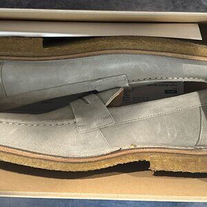 Men's Astorflex Mokaflex Suede Loafers | Antilope Gray 182 | Size 45